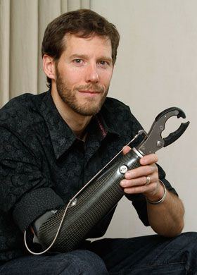 Aron Ralston Aron Ralston was forced to cut off his own arm to free himself from