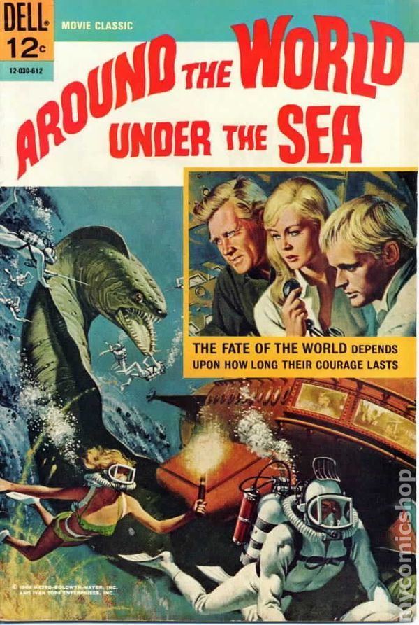 Around the World Under the Sea Around the World Under the Sea 1966 Movie Classics comic books