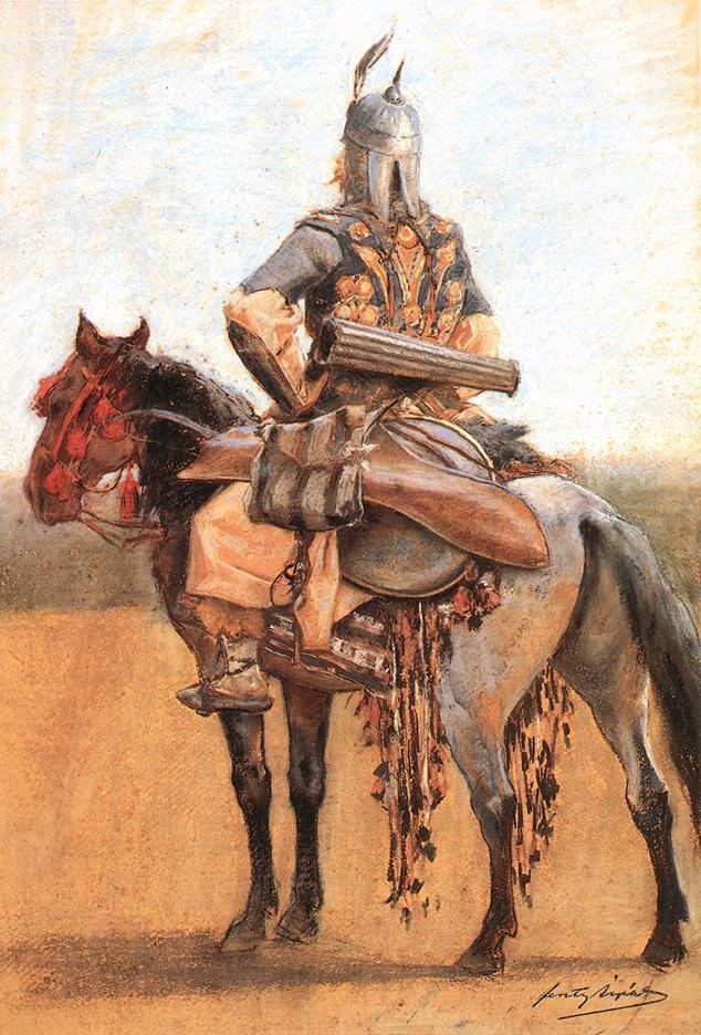 Arpad Hungarian Rider of the Era of Conquest painting Arpad