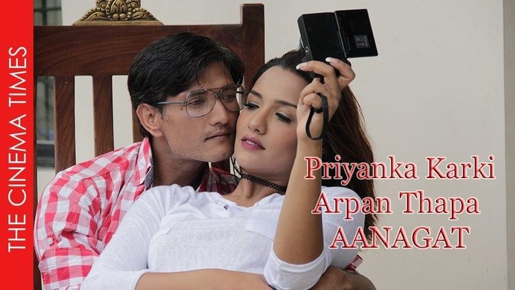 Arpan Thapa Priyanka Karki and Arpan Thapa I Shooting interview I Aanagat I The