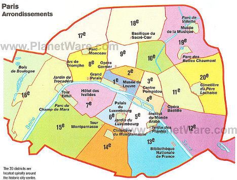 Arrondissements of Paris - Alchetron, the free social encyclopedia