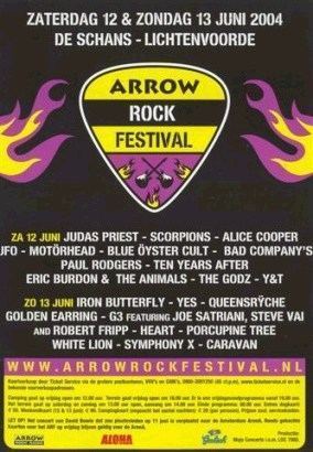 Arrow Rock Festival Hooked on Music Alle Bands bersicht Arrow Classic Rock Festival