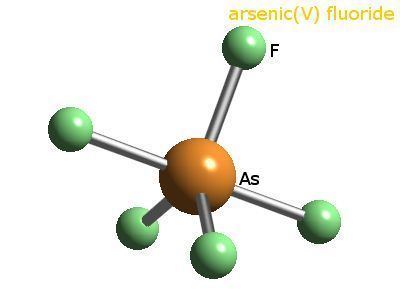 Arsenic pentafluoride Arsenicarsenic pentafluoride WebElements Periodic Table
