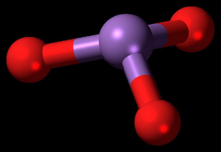 Arsenite FileArseniteanion3Dballspng Wikimedia Commons