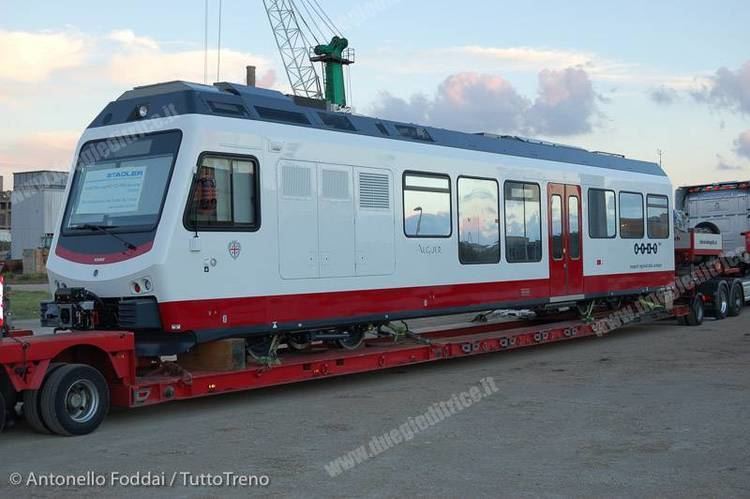 ARST (company) ARST arrivato in sardegna il primo treno Stadler