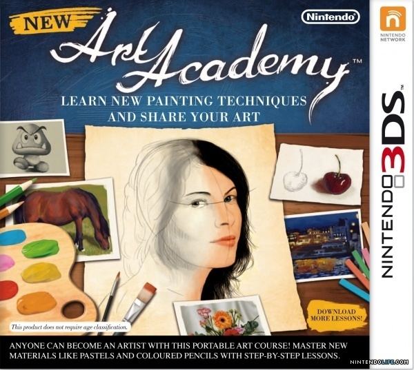 Art Academy: Lessons for Everyone! Art Academy Lessons for Everyone 3DS News Reviews Trailer