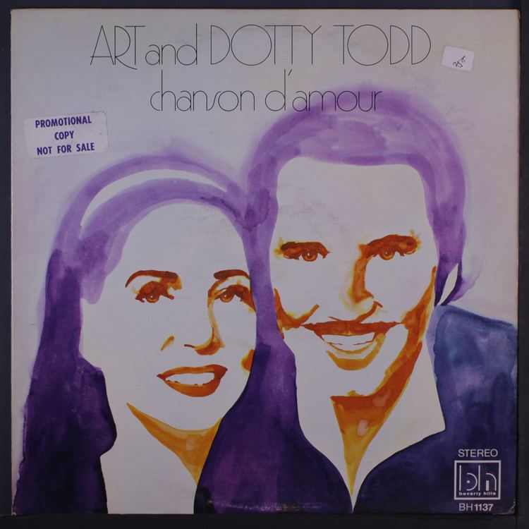 Art and Dotty Todd Chanson d39amour by Art amp Dotty Todd LP with recordsbymail Ref