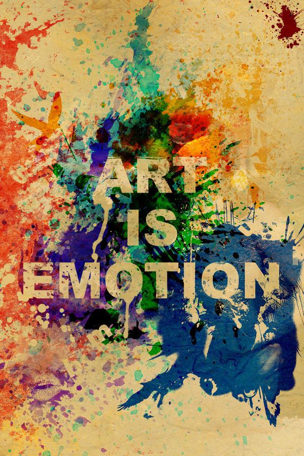 Art and emotion Art Is Emotion by collapsedtoashes on DeviantArt