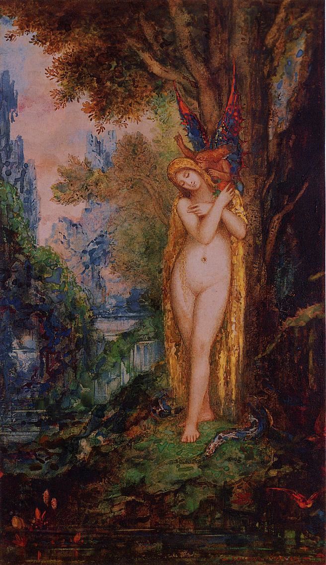 Art Moreau Eve Gustave Moreau WikiArtorg
