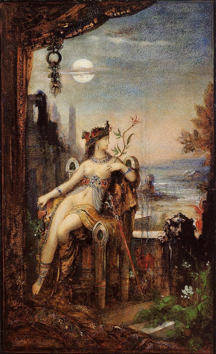 Art Moreau Cleopatra Gustave Moreau WikiArtorg