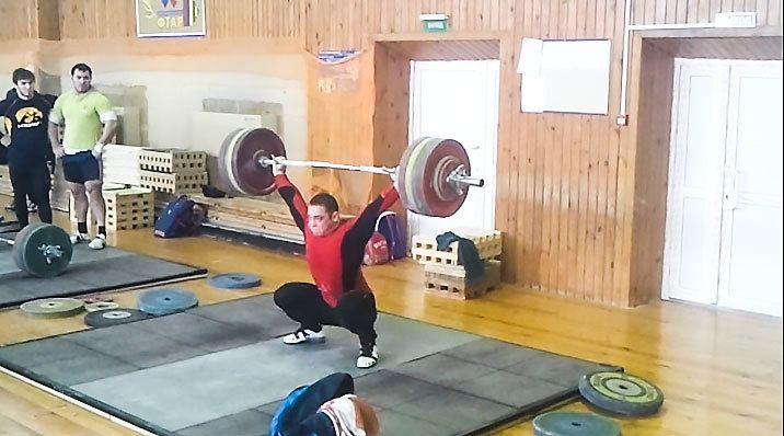 Artem Okulov Artem Okulov 190kg 180kg x2 Hang Snatch Updated with Interview