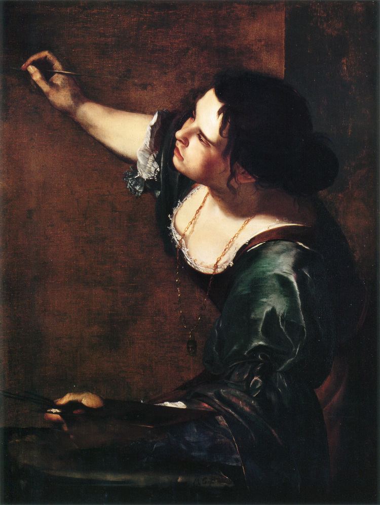 Artemisia Gentileschi FileSelfportrait as the Allegory of Painting by