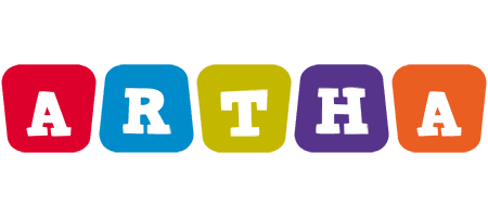 Artha Artha Logo Name Logo Generator Smoothie Summer Birthday Kiddo
