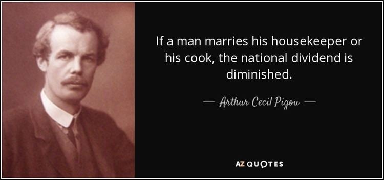 Arthur Cecil Pigou QUOTES BY ARTHUR CECIL PIGOU AZ Quotes