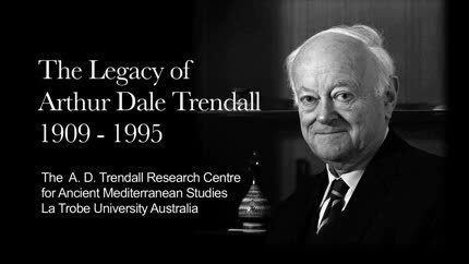 Arthur Dale Trendall The Legacy of Arthur Dale Trendall News La Trobe University