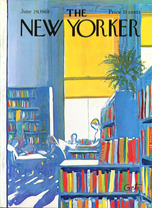 Arthur Getz Books and Art The New Yorker Published June 29 1968