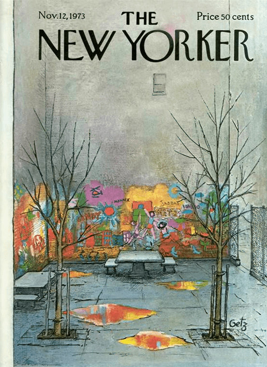 Arthur Getz November 12th 1973 at The New Yorker Shelley Davies