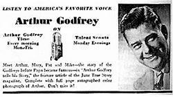 Arthur Godfrey's Talent Scouts Arthur Godfrey39s Talent Scouts Wikipedia