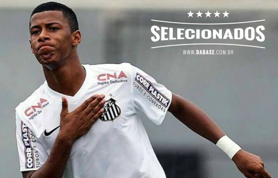 Arthur Gomes Lourenço Selecionados conhea a histria do atacante que joga no Santos
