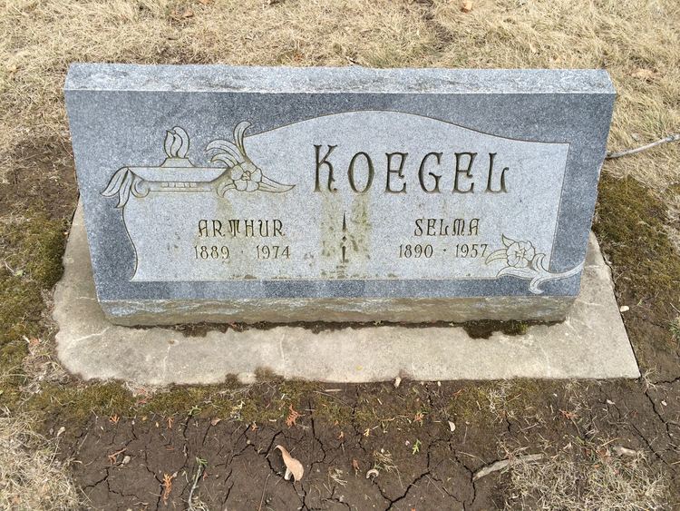 Arthur Koegel Arthur Koegel 1889 1974 Find A Grave Memorial