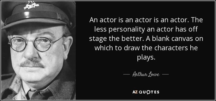 Arthur Lowe QUOTES BY ARTHUR LOWE AZ Quotes