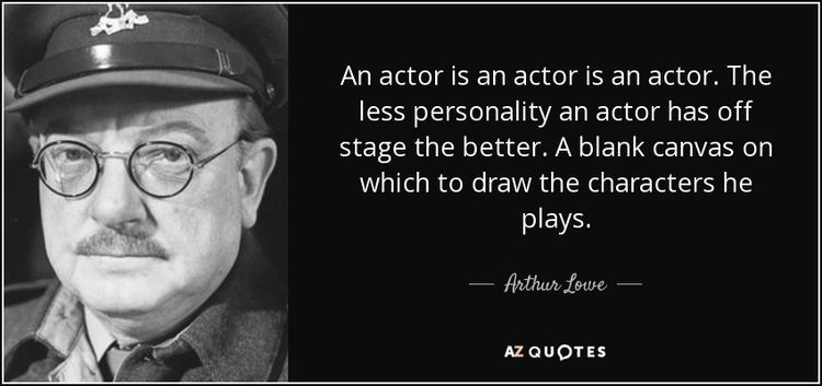 Arthur Lowe QUOTES BY ARTHUR LOWE AZ Quotes