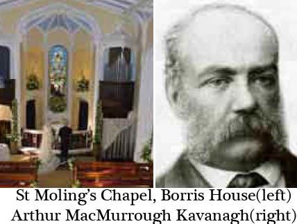 Arthur MacMurrough Kavanagh Borris An Bhuiros Burgage Land Carlow Trails