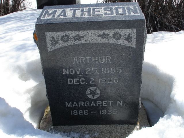 Arthur Matheson Arthur Matheson 1885 1920 Find A Grave Memorial