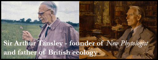 Arthur Tansley Introducing Tansley insights a new article type for New Phytologist