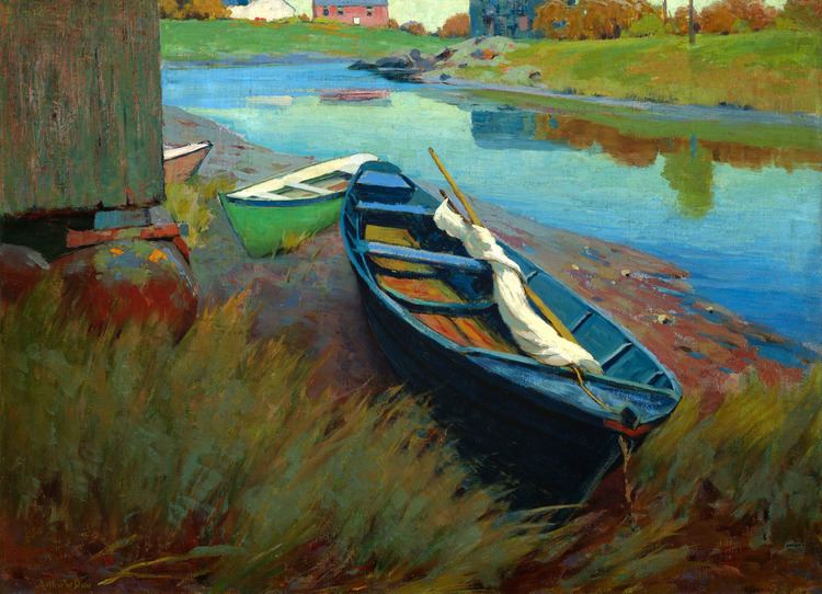 Arthur Wesley Dow FileBoats at Rest by Arthur Wesley Dow c1895jpg