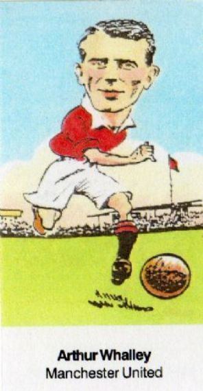 Arthur Whalley MANCHESTER UNITED Arthur Whalley 25 Association Footballers Series