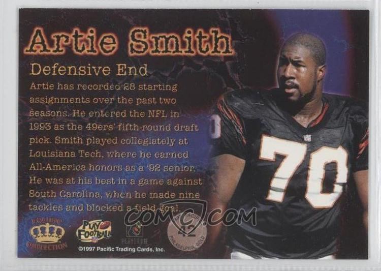 Artie Smith 1997 Pacific Philadelphia Base Gold 42 Artie Smith COMC