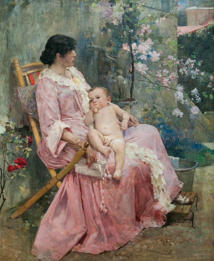 Arturo Michelena FileLa Joven Madre 1889 by Arturo Michelenajpg
