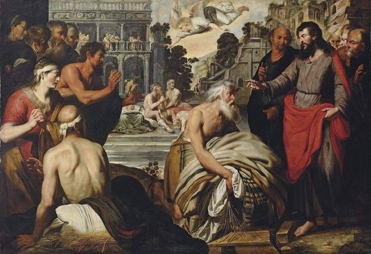 Artus Wolffort Artus Wolffort Antwerp 15811641 Christ at the Pool of