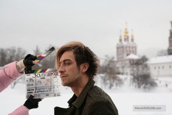Artyom Tkachenko Zolushka Behind the scenes photo of Artyom Tkachenko
