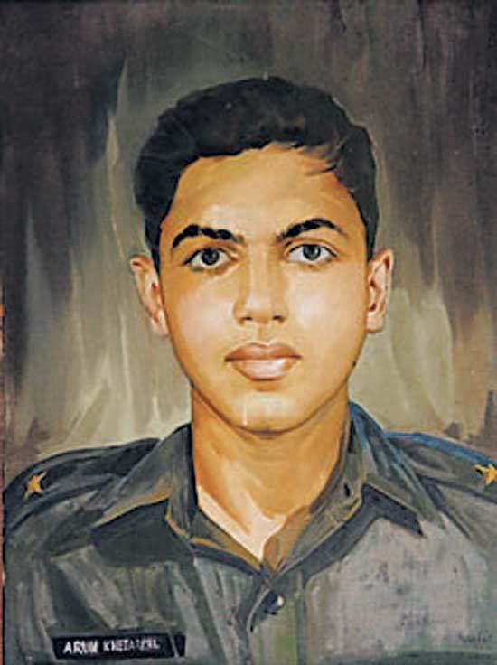 Arun Khetarpal Tribute Second Lieutenant Arun Khetarpal Param Vir Chakra