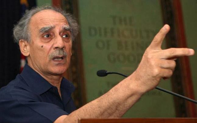 Arun Shourie Arun Shourie is upset for not being included in Modi govt