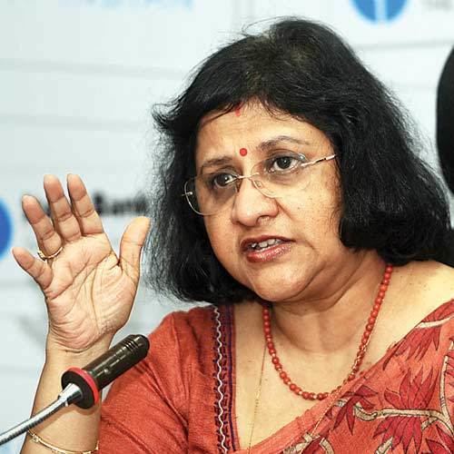 Arundhati Bhattacharya Arundhati Bhattacharya underlines tech in SBI39s war on non