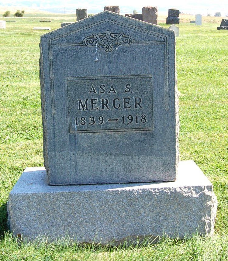 Asa Shinn Mercer Asa Shinn Mercer 1839 1917 Find A Grave Memorial