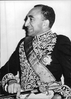 Asadollah Alam Vintage Photo Of Former Prime Minister Of Iran Asadollah Alam While