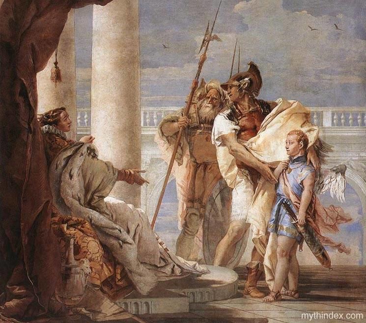 Ascanius ASCANIUS Roman Mythology Index