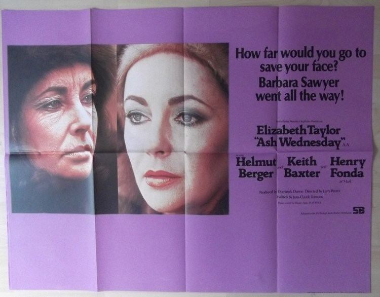 Ash Wednesday (1973 film) Ash Wednesday Super RARE Original UK Quad Poster Elizabeth Taylor