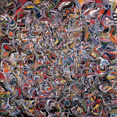 Asher Bilu The Cbus Collection of Australian Art Asher Bilu Untitled abstract