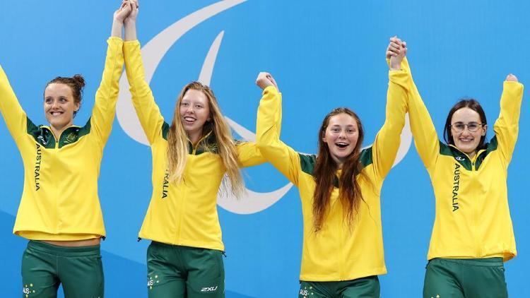 Ashleigh McConnell 2016 Rio Paralymics Gold medal for Sunbury swimmer Ashleigh