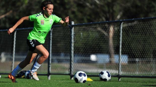 Ashleigh Sykes Canberra United striker Ashleigh Sykes aiming to cap off