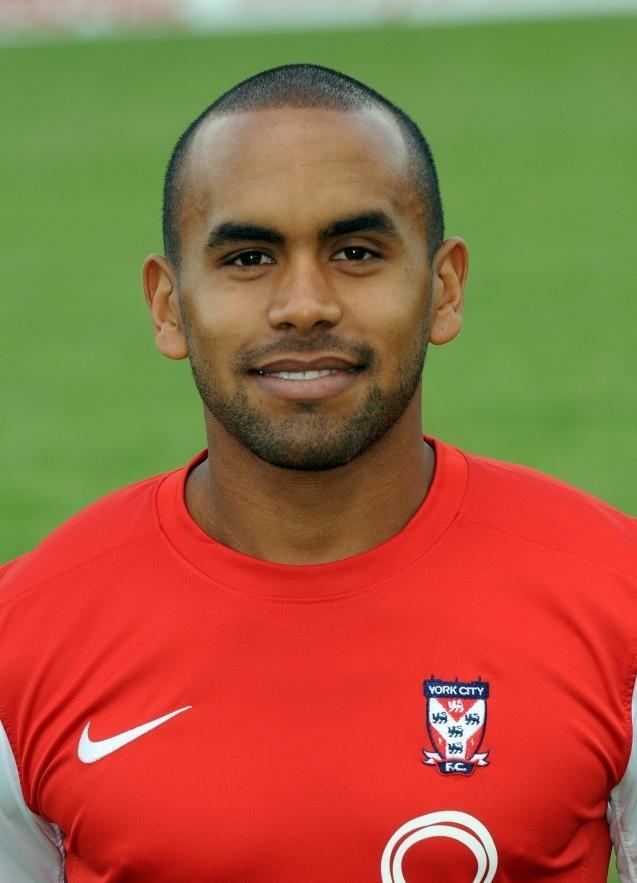 Ashley Chambers Former York City playoff hero Ashley Chambers joins Grimsby From
