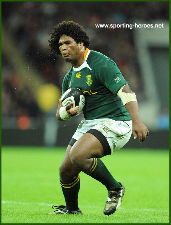 Ashley Johnson (rugby union) Ashley JOHNSON South Africa International rugby union