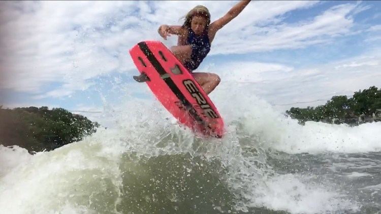 Ashley Kidd Wake Surfing Tricks Ashley Kidd YouTube