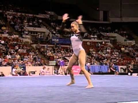 Ashley Postell Ashley Postell Floor Exercise 2003 US Gymnastics Championships