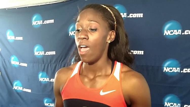 Ashley Spencer (athlete) Ashley Spencer Interview After 2013 NCAA 400m Title YouTube